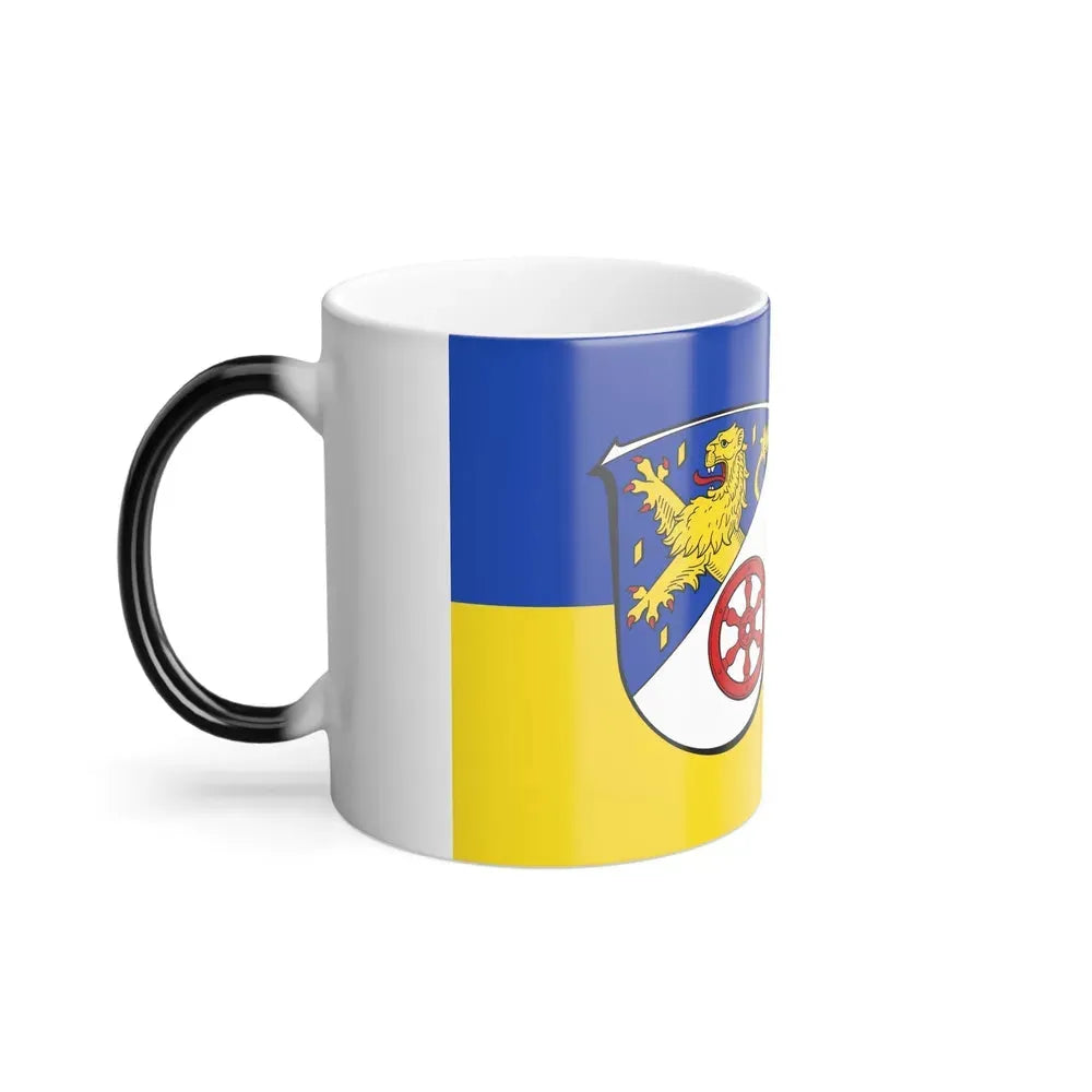 Flag of Rheingau Taunus Kreis Germany - Color Changing Coffee Mug - Go Mug Yourself