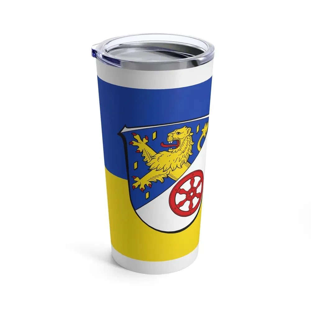 Flag of Rheingau Taunus Kreis Germany - Tumbler 20oz - Go Mug Yourself