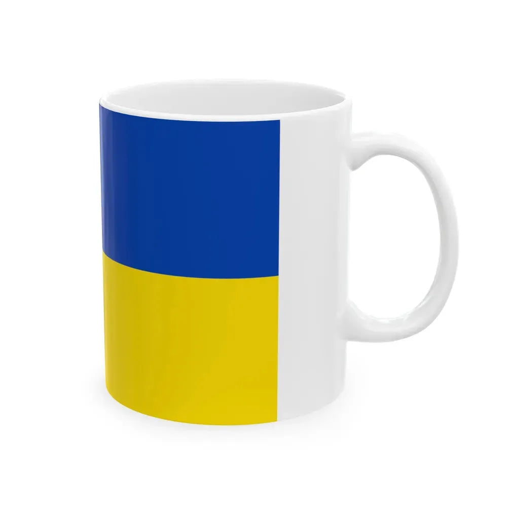 Flag of Rheingau Taunus Kreis Germany - White Coffee Mug - Go Mug Yourself