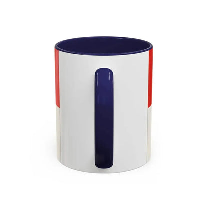 Flag of Rheinisch Bergischer Germany - Accent Coffee Mug - Go Mug Yourself