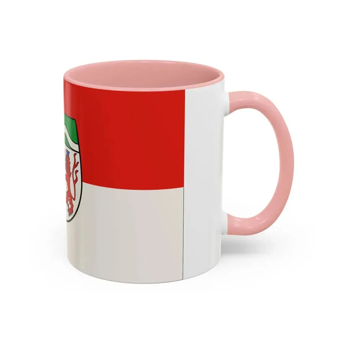 Flag of Rheinisch Bergischer Germany - Accent Coffee Mug - Go Mug Yourself