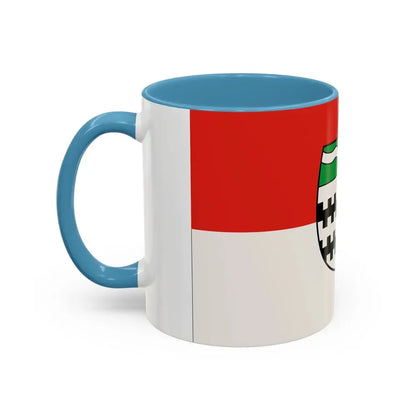 Flag of Rheinisch Bergischer Germany - Accent Coffee Mug - Go Mug Yourself