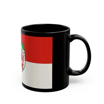 Flag of Rheinisch Bergischer Germany - Black Coffee Mug - Go Mug Yourself