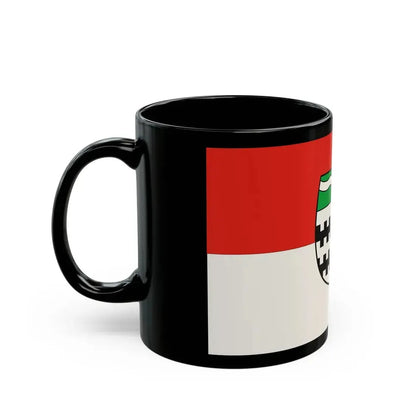 Flag of Rheinisch Bergischer Germany - Black Coffee Mug - Go Mug Yourself