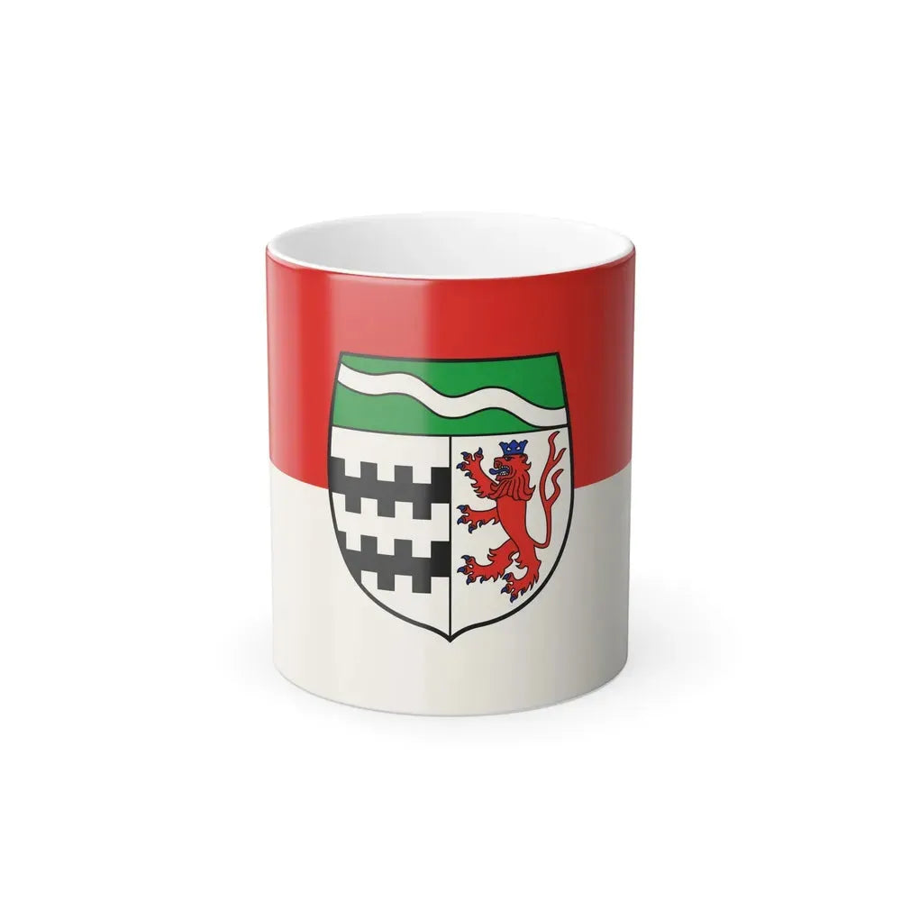 Flag of Rheinisch Bergischer Germany - Color Changing Coffee Mug 11oz - Go Mug Yourself