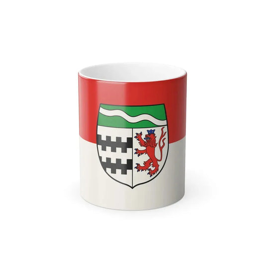 Flag of Rheinisch Bergischer Germany - Color Changing Coffee Mug 11oz - Go Mug Yourself