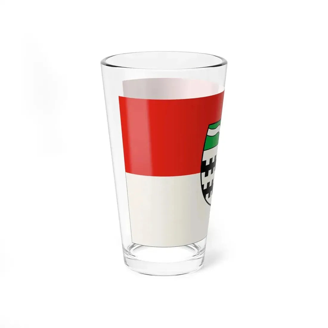 Flag of Rheinisch Bergischer Germany - Pint Glass 16oz - Go Mug Yourself