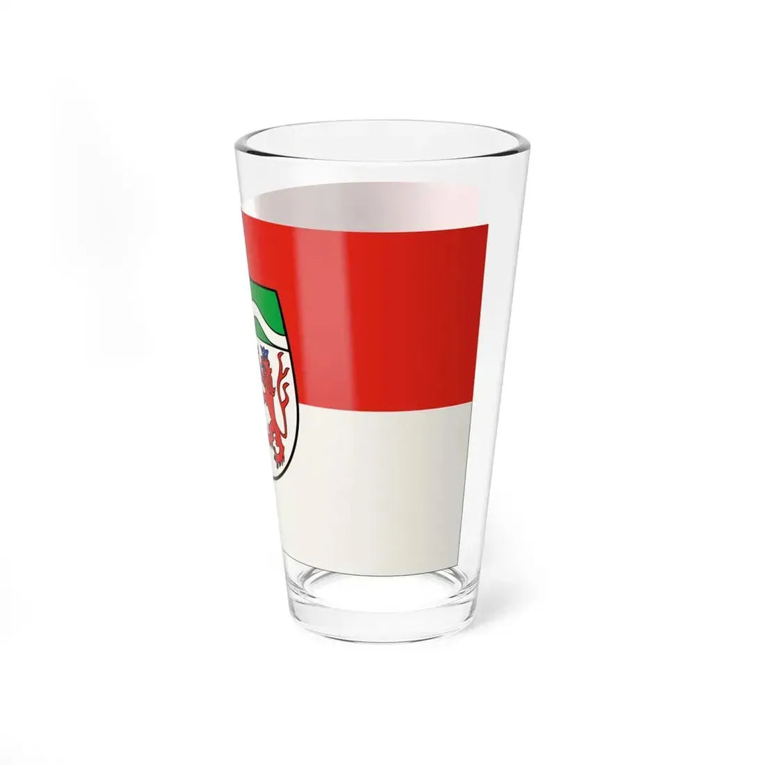 Flag of Rheinisch Bergischer Germany - Pint Glass 16oz - Go Mug Yourself