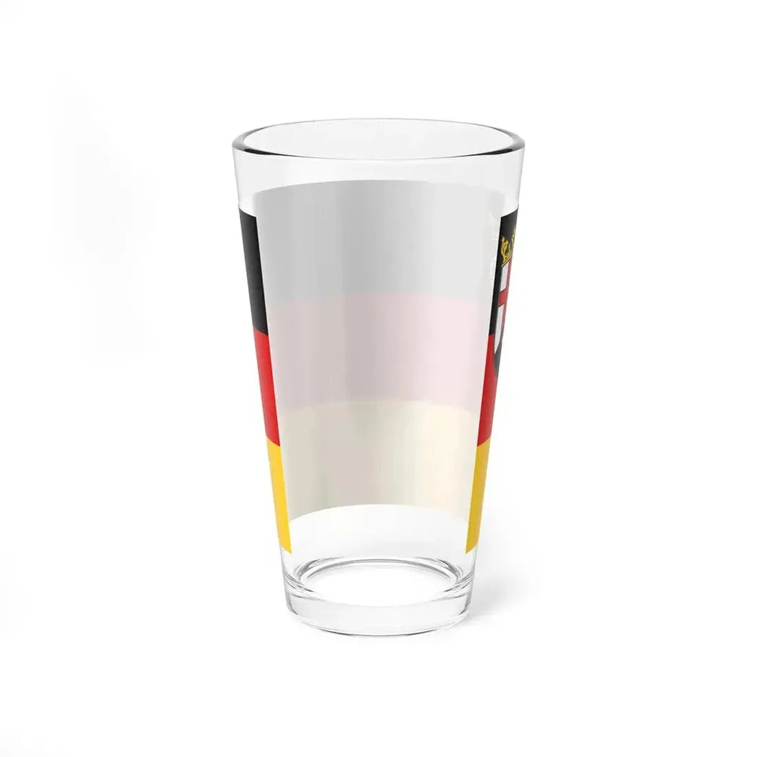 Flag of Rhineland Palatinate Germany - Pint Glass 16oz - Go Mug Yourself