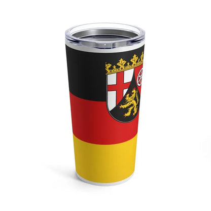 Flag of Rhineland Palatinate Germany - Tumbler 20oz - Go Mug Yourself