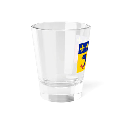 Flag of Rhône-Alpes (Belgium) Shot Glass 1.5oz - Go Mug Yourself