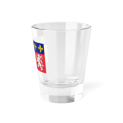 Flag of Rhône-Alpes (Belgium) Shot Glass 1.5oz - Go Mug Yourself