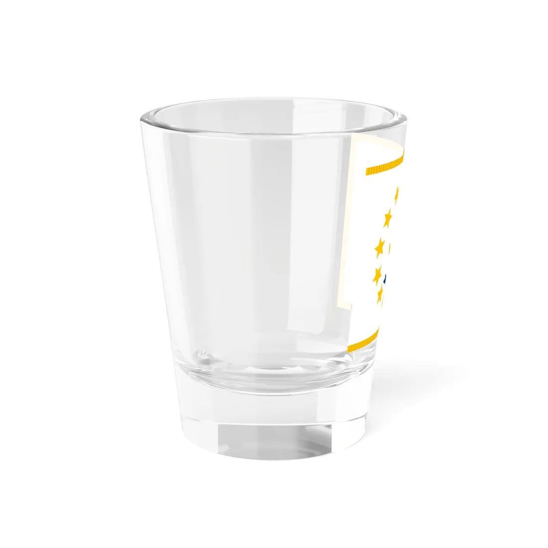 Flag of Rhode Island with fringe (United States) Shot Glass 1.5oz - Go Mug Yourself