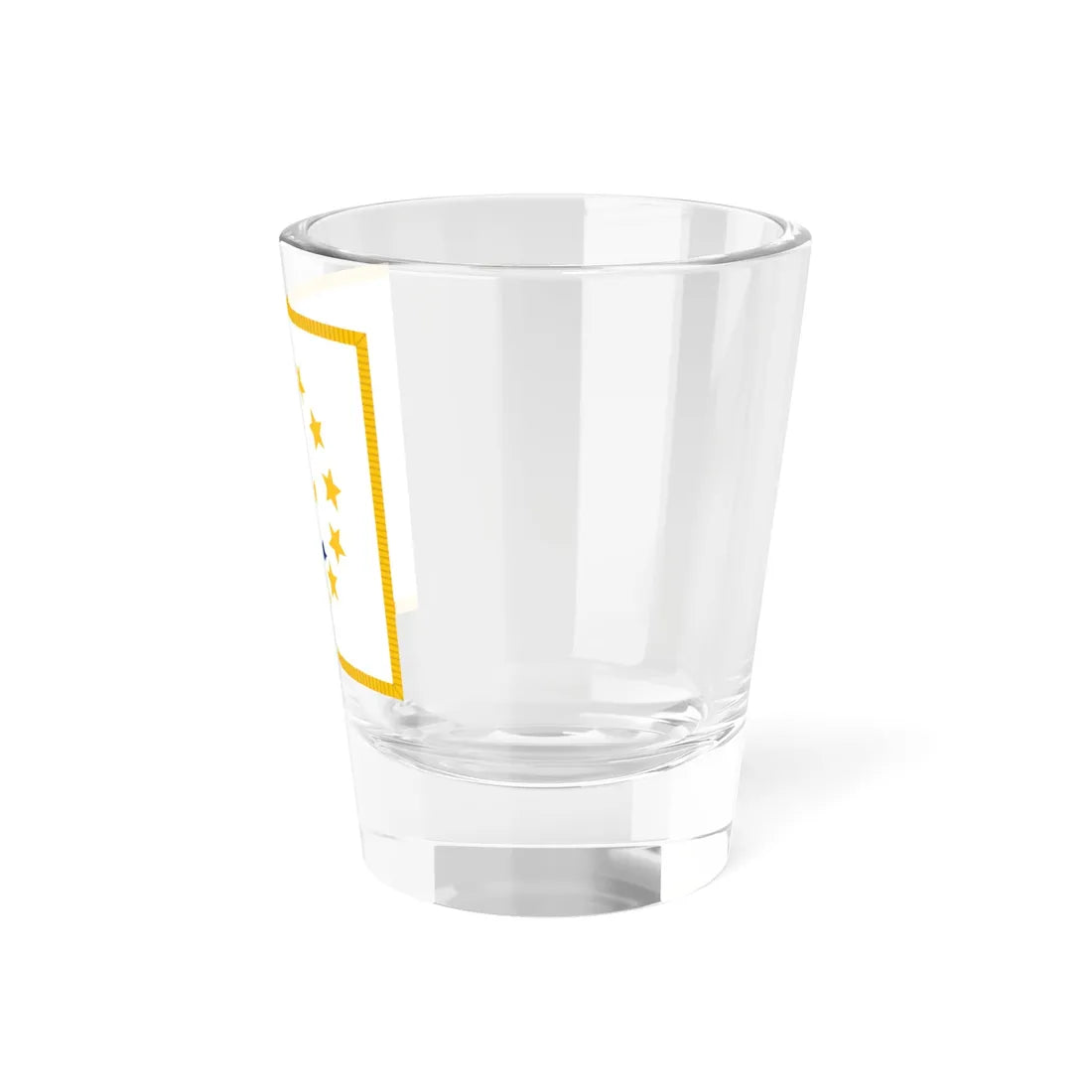 Flag of Rhode Island with fringe (United States) Shot Glass 1.5oz - Go Mug Yourself