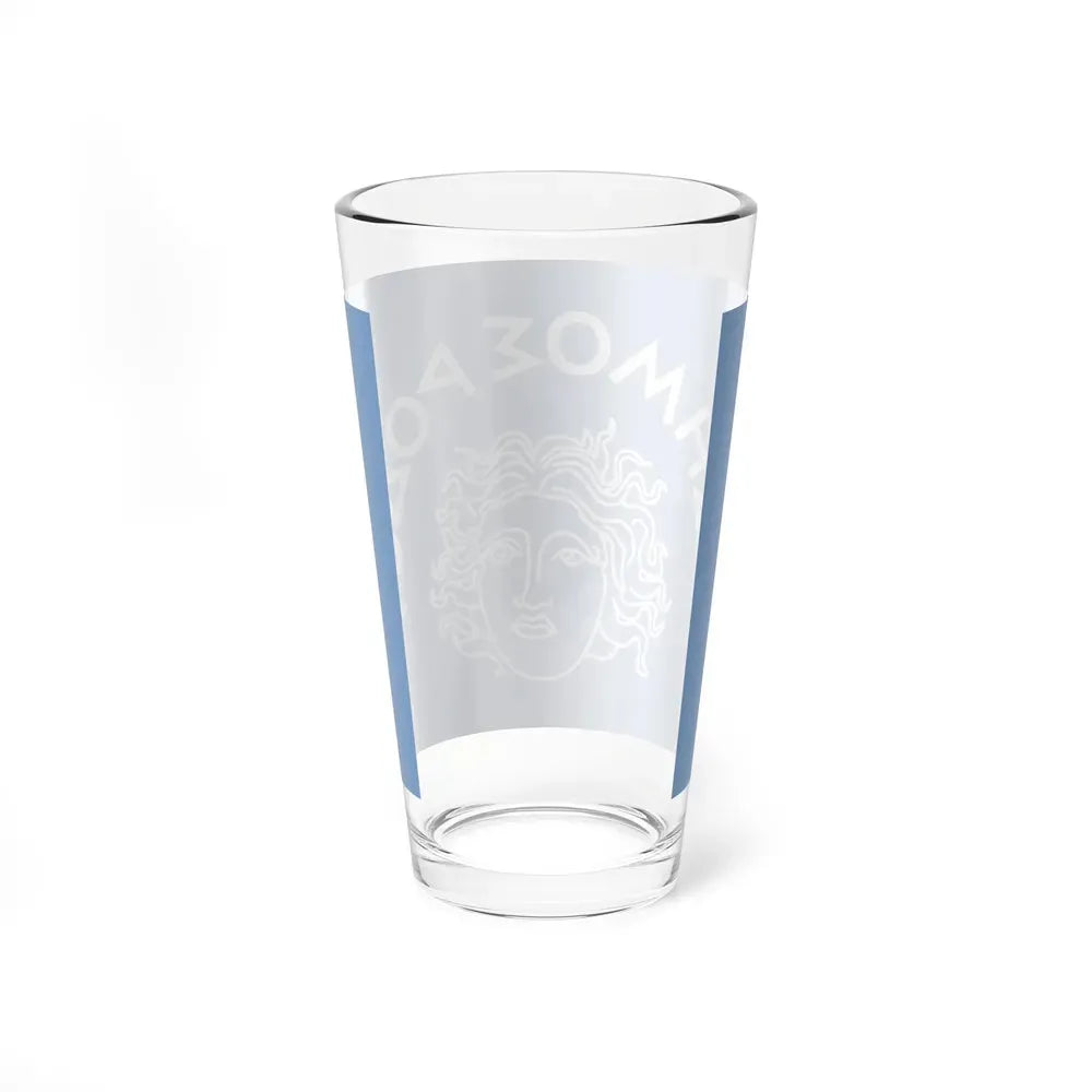 Flag of Rhodes Island Greece - Pint Glass 16oz - Go Mug Yourself