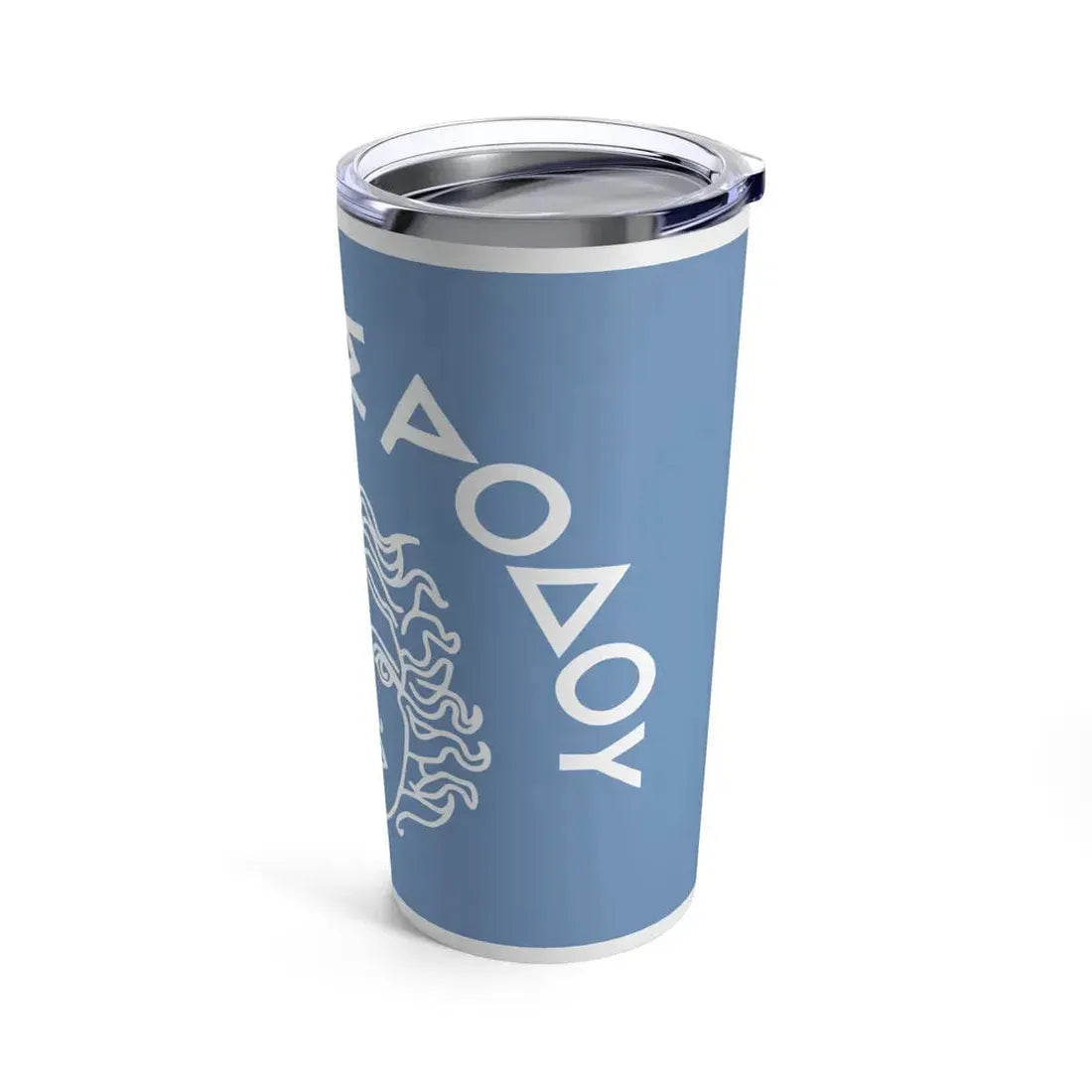 Flag of Rhodes Island Greece - Tumbler 20oz - Go Mug Yourself