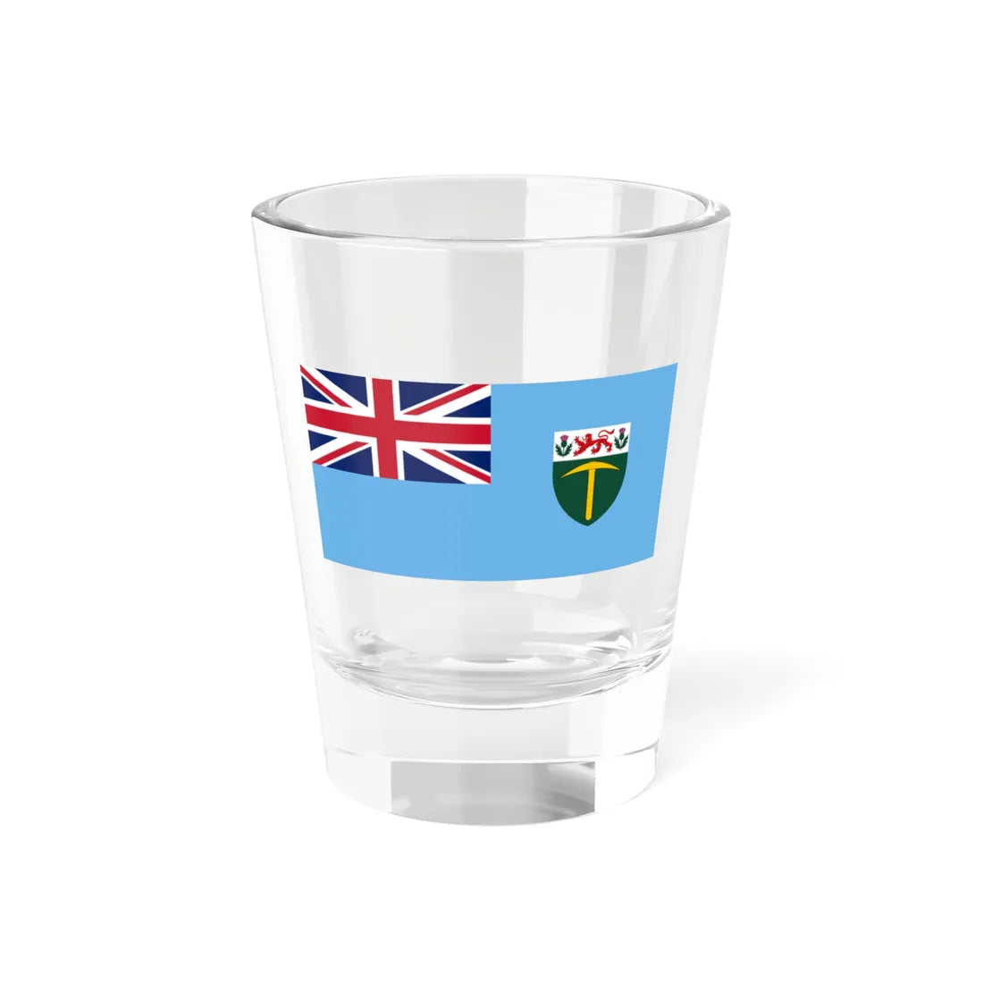Flag of Rhodesia 1964-1968 Shot Glass 1.5oz 1.5oz - Go Mug Yourself