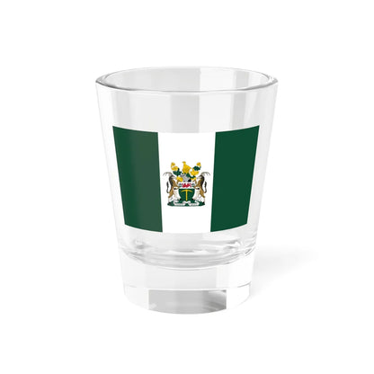 Flag of Rhodesia 1968-1979 2-3 Shot Glass 1.5oz 1.5oz - Go Mug Yourself