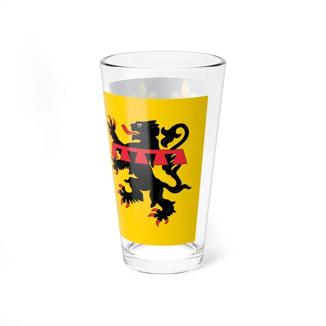 Flag of Rhone (France) Pint Glass 16oz - Go Mug Yourself