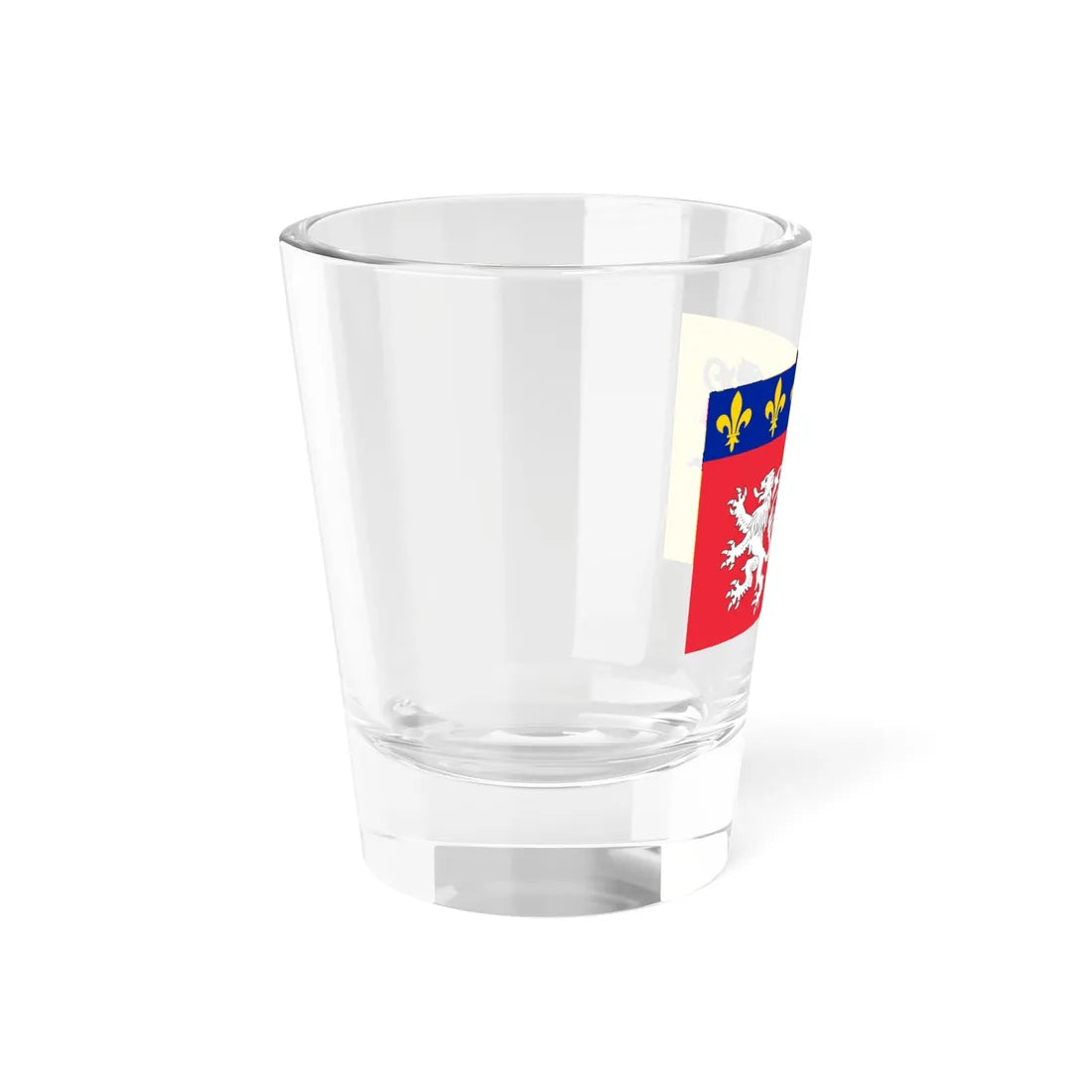 Flag of Rhone (France) Shot Glass 1.5oz - Go Mug Yourself