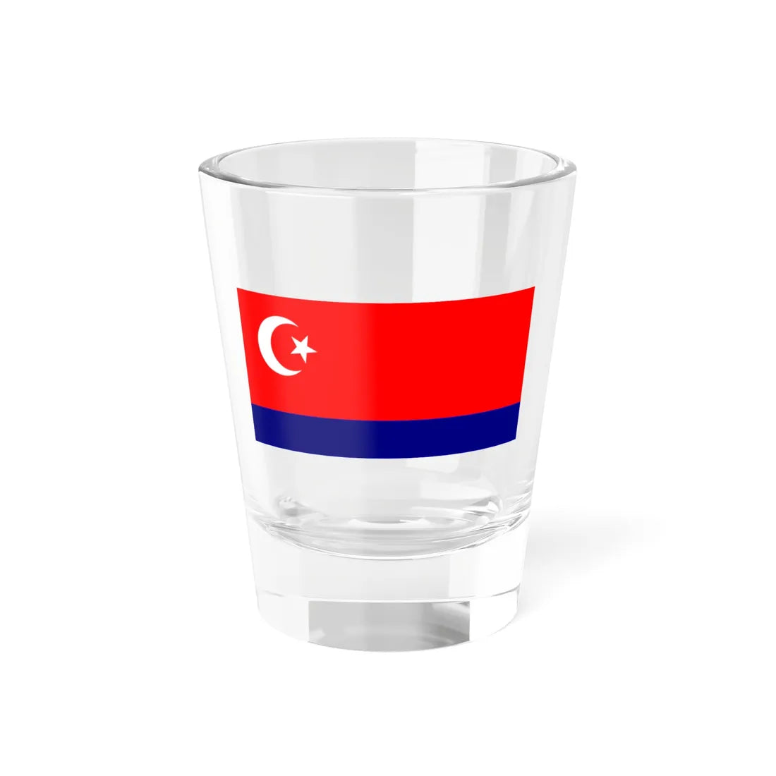 Flag of Riau Independists (Indonesia) Shot Glass 1.5oz 1.5oz - Go Mug Yourself