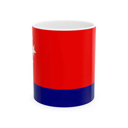 Flag of Riau Independists (Indonesia) White Coffee Mug 11oz - Go Mug Yourself