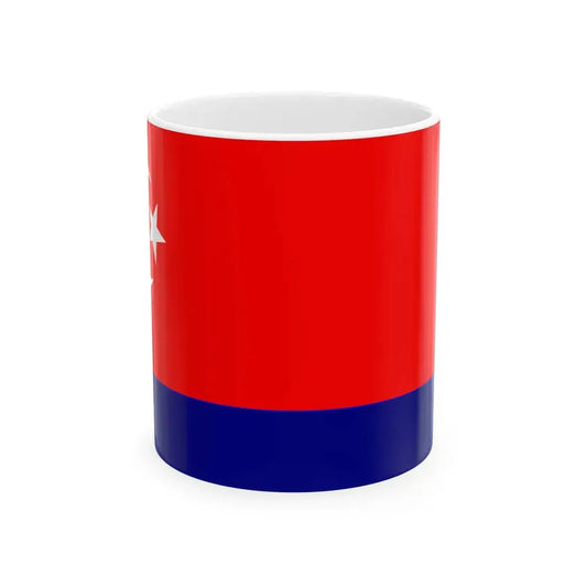 Flag of Riau Independists (Indonesia) White Coffee Mug 11oz - Go Mug Yourself
