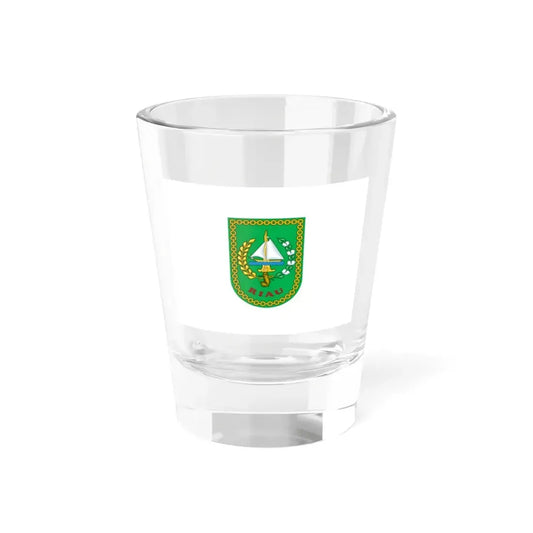 Flag of Riau Indonesia - Shot Glass 1.5oz 1.5oz - Go Mug Yourself
