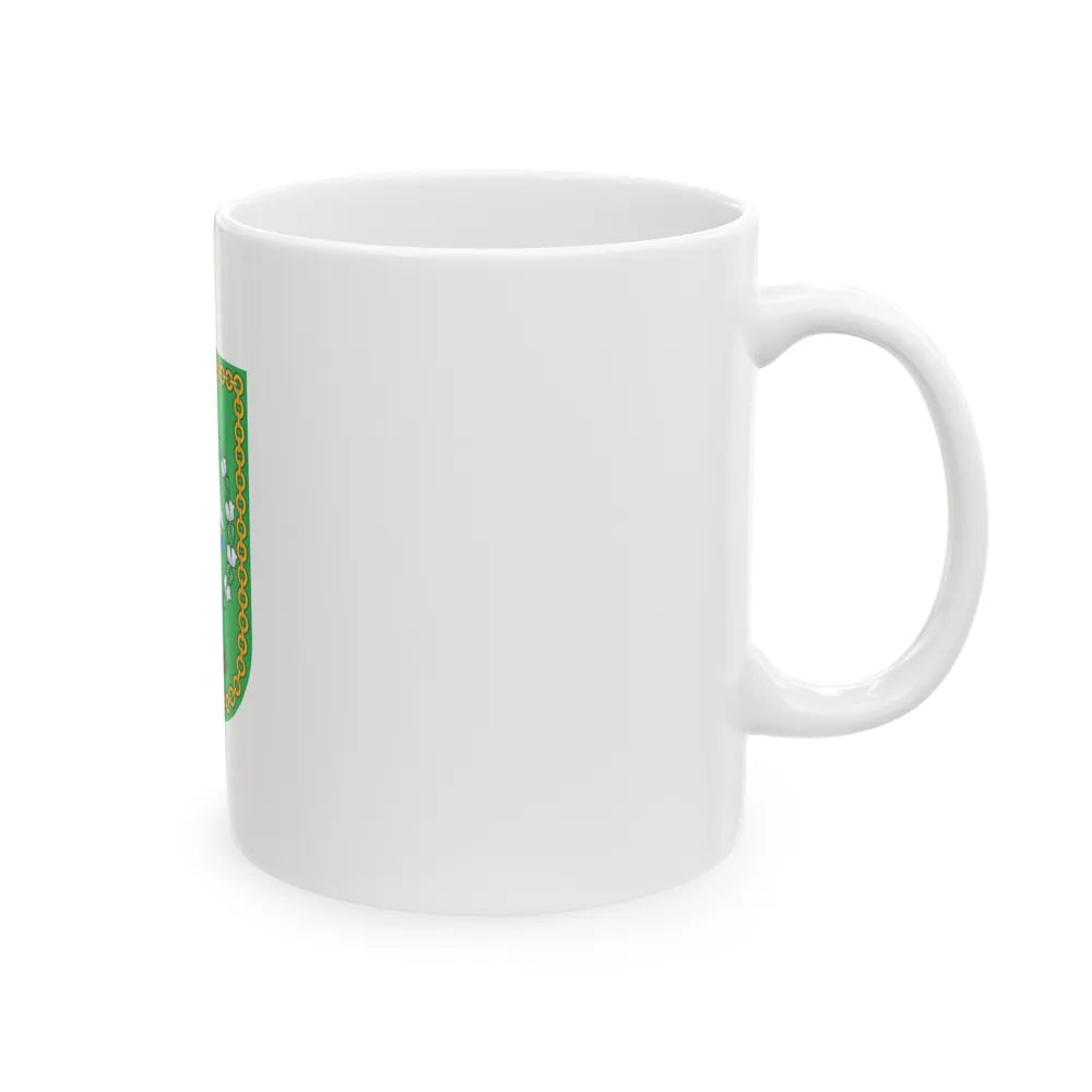 Flag of Riau Indonesia - White Coffee Mug-Go Mug Yourself