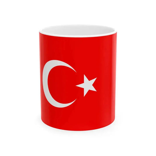 Flag of Riau-Lingga Sultanate (Indonesia) White Coffee Mug 11oz - Go Mug Yourself