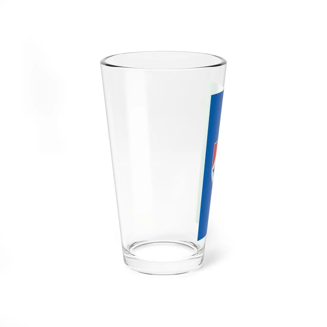 Flag of Ribnica vertical (Slovenia) Pint Glass 16oz - Go Mug Yourself