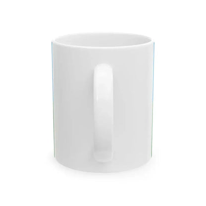 Flag of Riccione (Italy) White Coffee Mug - Go Mug Yourself