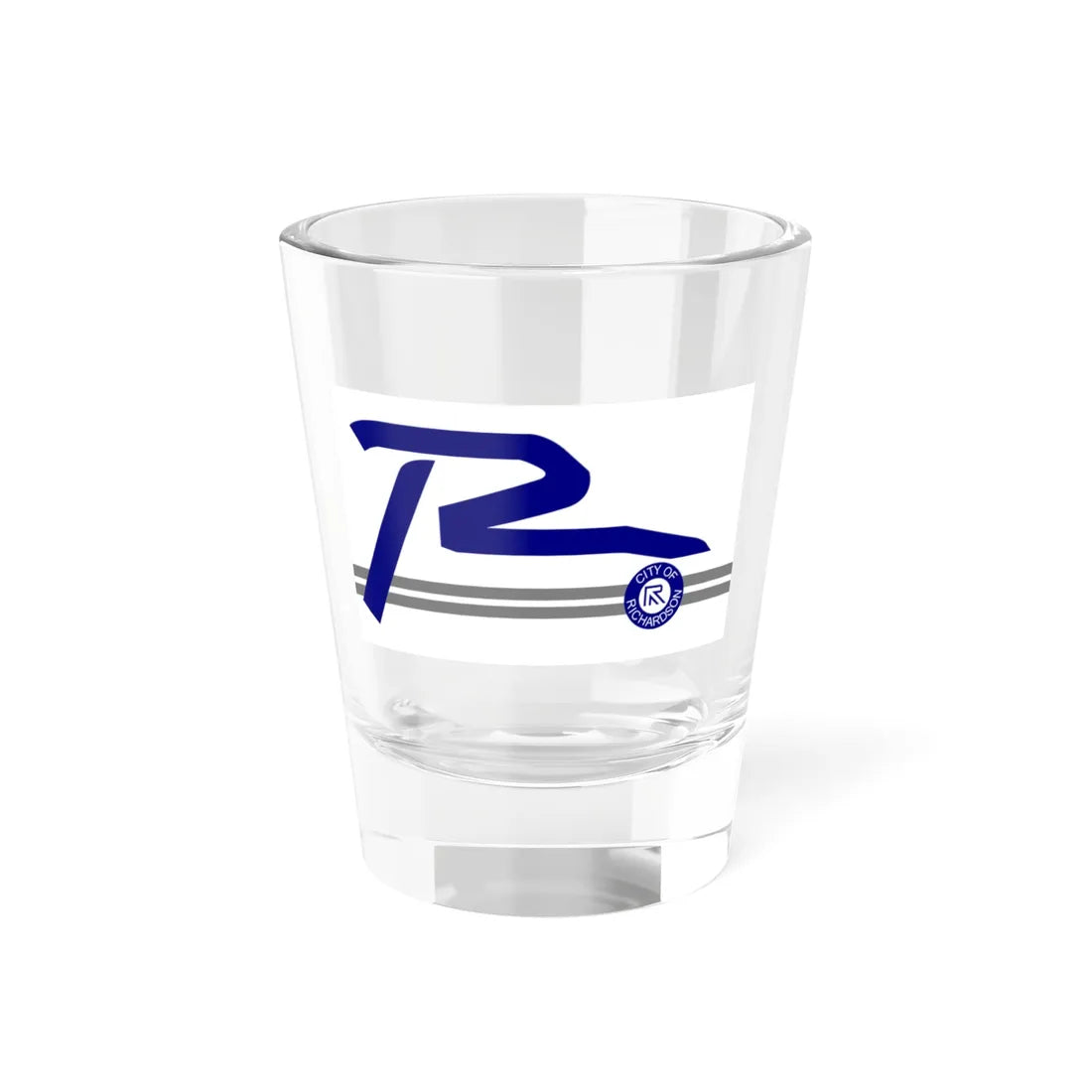 Flag of Richardson Texas (United States) Shot Glass 1.5oz 1.5oz - Go Mug Yourself