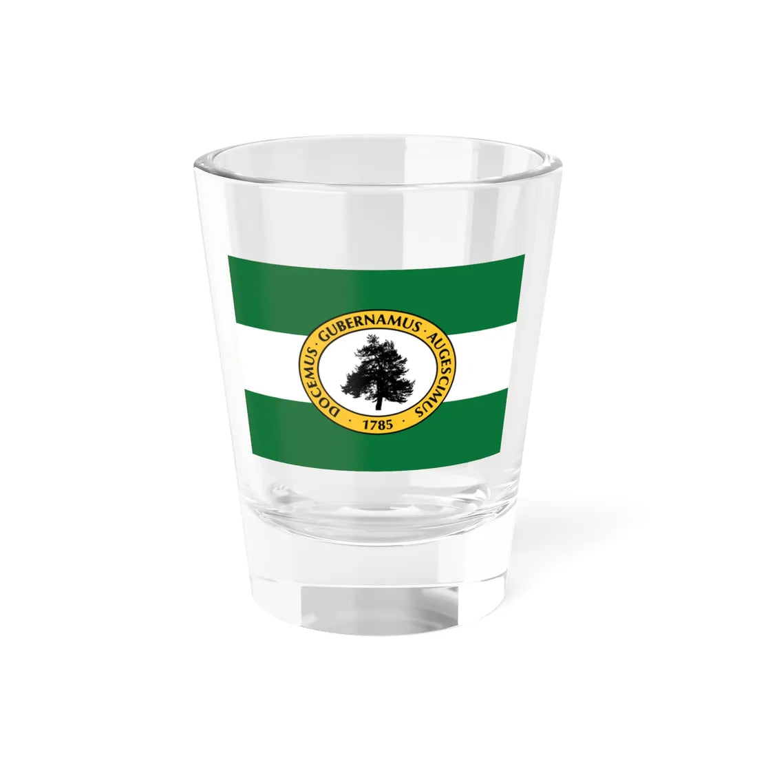 Flag of Richland County South Carolina (United States) Shot Glass 1.5oz 1.5oz - Go Mug Yourself