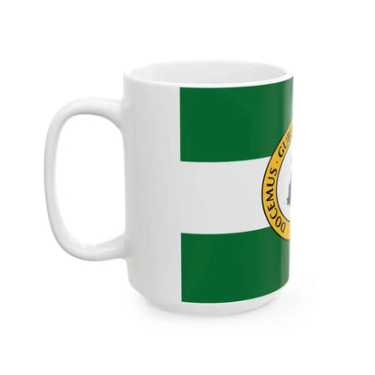 Flag of Richland County South Carolina (United States) White Coffee Mug - Go Mug Yourself