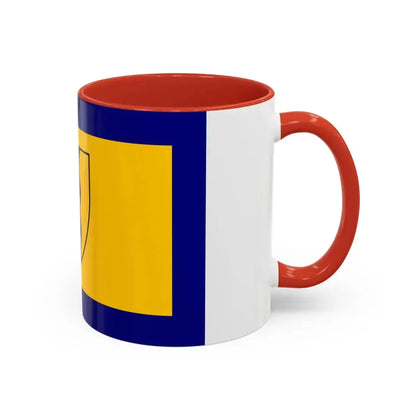 Flag of Richmond British Columbia Canada - Accent Coffee Mug - Go Mug Yourself
