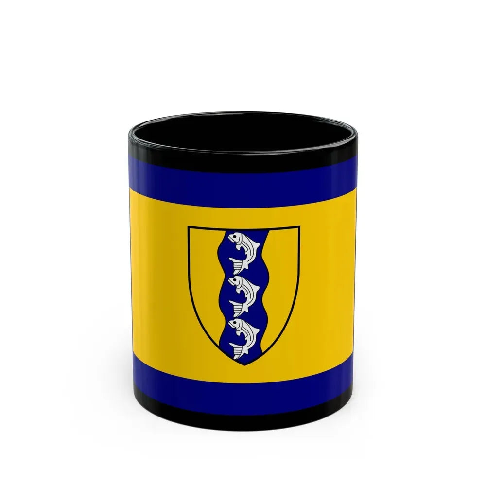 Flag of Richmond British Columbia Canada - Black Coffee Mug 11oz - Go Mug Yourself