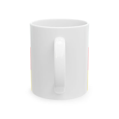 Flag of Riemst (Belgium) White Coffee Mug-Go Mug Yourself