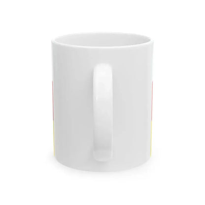 Flag of Riemst (Belgium) White Coffee Mug - Go Mug Yourself