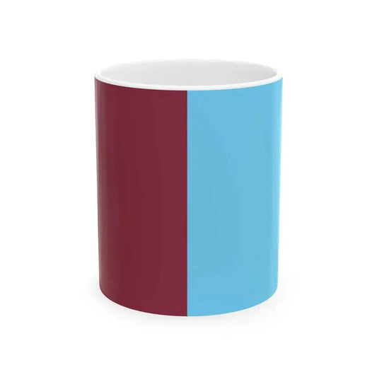 Flag of Rieti (Italy) White Coffee Mug 11oz - Go Mug Yourself