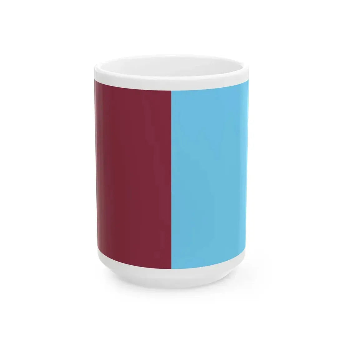 Flag of Rieti (Italy) White Coffee Mug 15oz - Go Mug Yourself