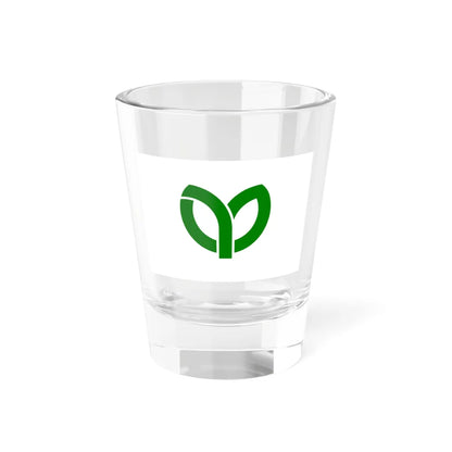 Flag of Rifu Miyagi (Japan) Shot Glass 1.5oz 1.5oz - Go Mug Yourself