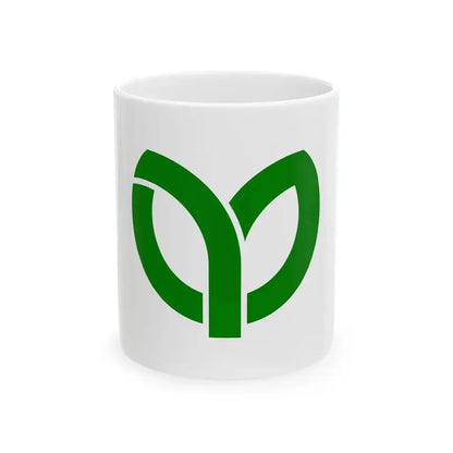 Flag of Rifu Miyagi (Japan) White Coffee Mug 11oz - Go Mug Yourself