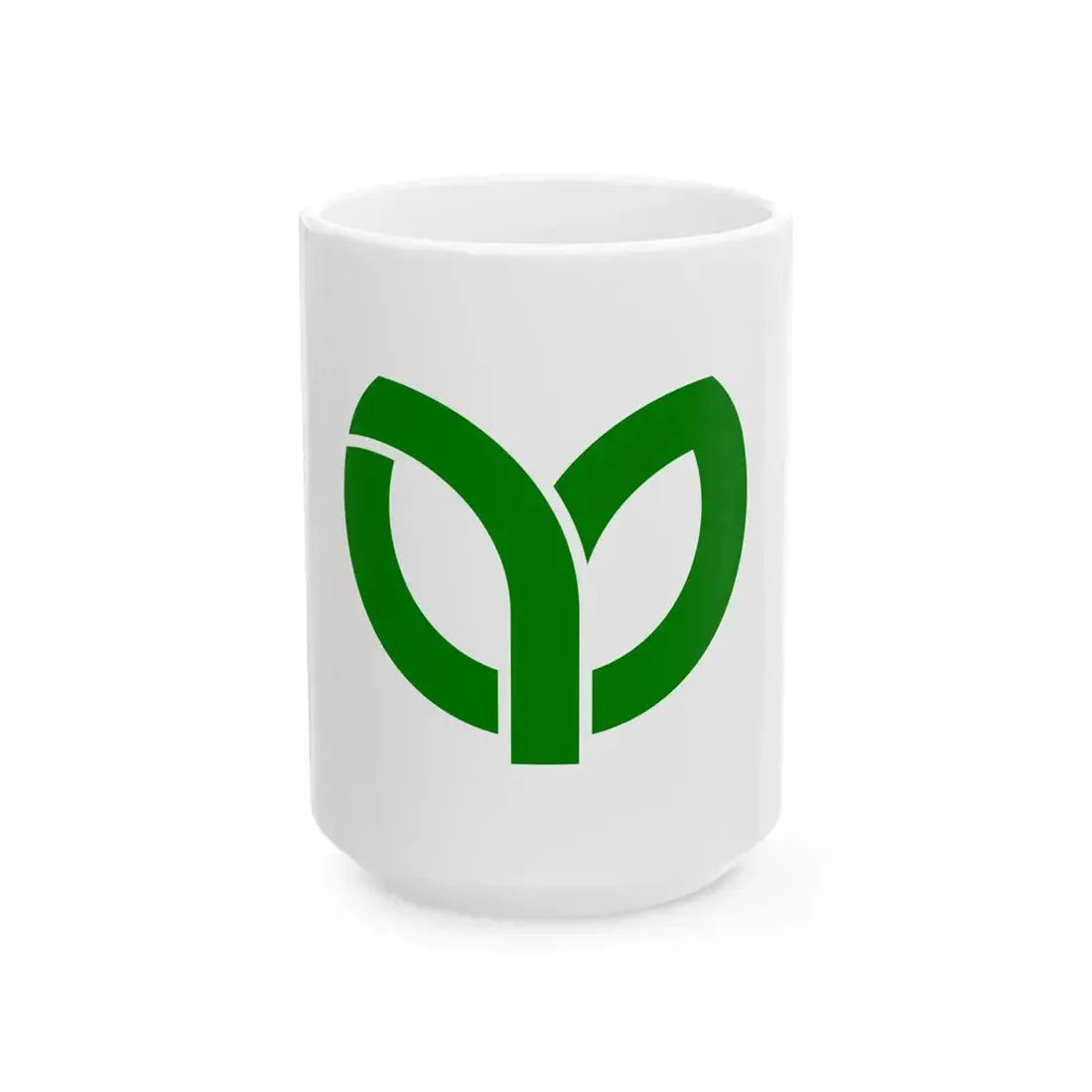 Flag of Rifu Miyagi (Japan) White Coffee Mug 15oz - Go Mug Yourself