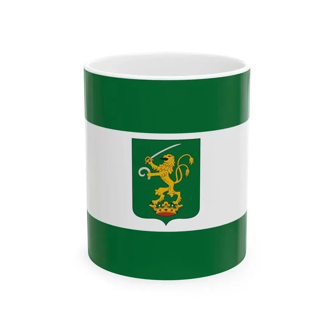 Flag of Rigacs (Hungary) White Coffee Mug 11oz - Go Mug Yourself