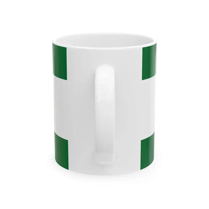 Flag of Rigacs (Hungary) White Coffee Mug - Go Mug Yourself