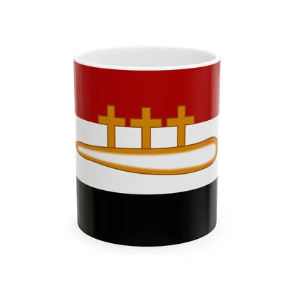 Flag of Rigas Feraios (Greece) White Coffee Mug 11oz - Go Mug Yourself