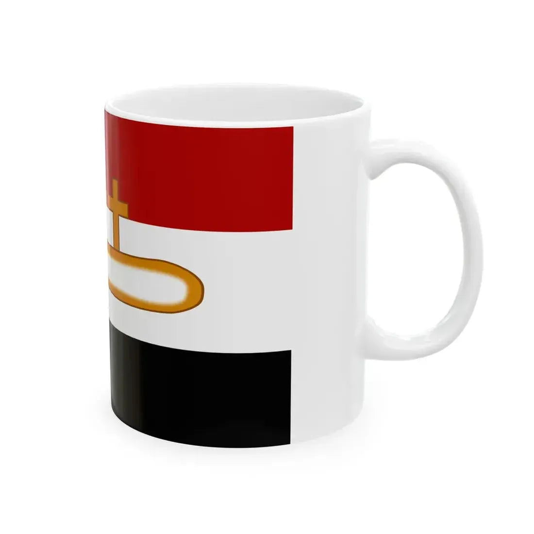 Flag of Rigas Feraios (Greece) White Coffee Mug - Go Mug Yourself