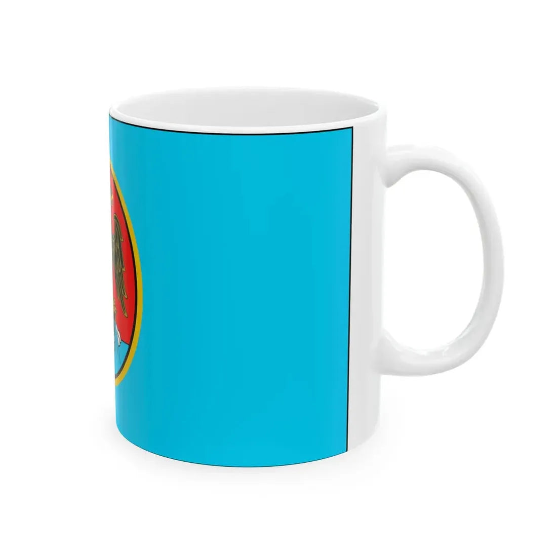 Flag of Rijeka (Croatia) White Coffee Mug - Go Mug Yourself