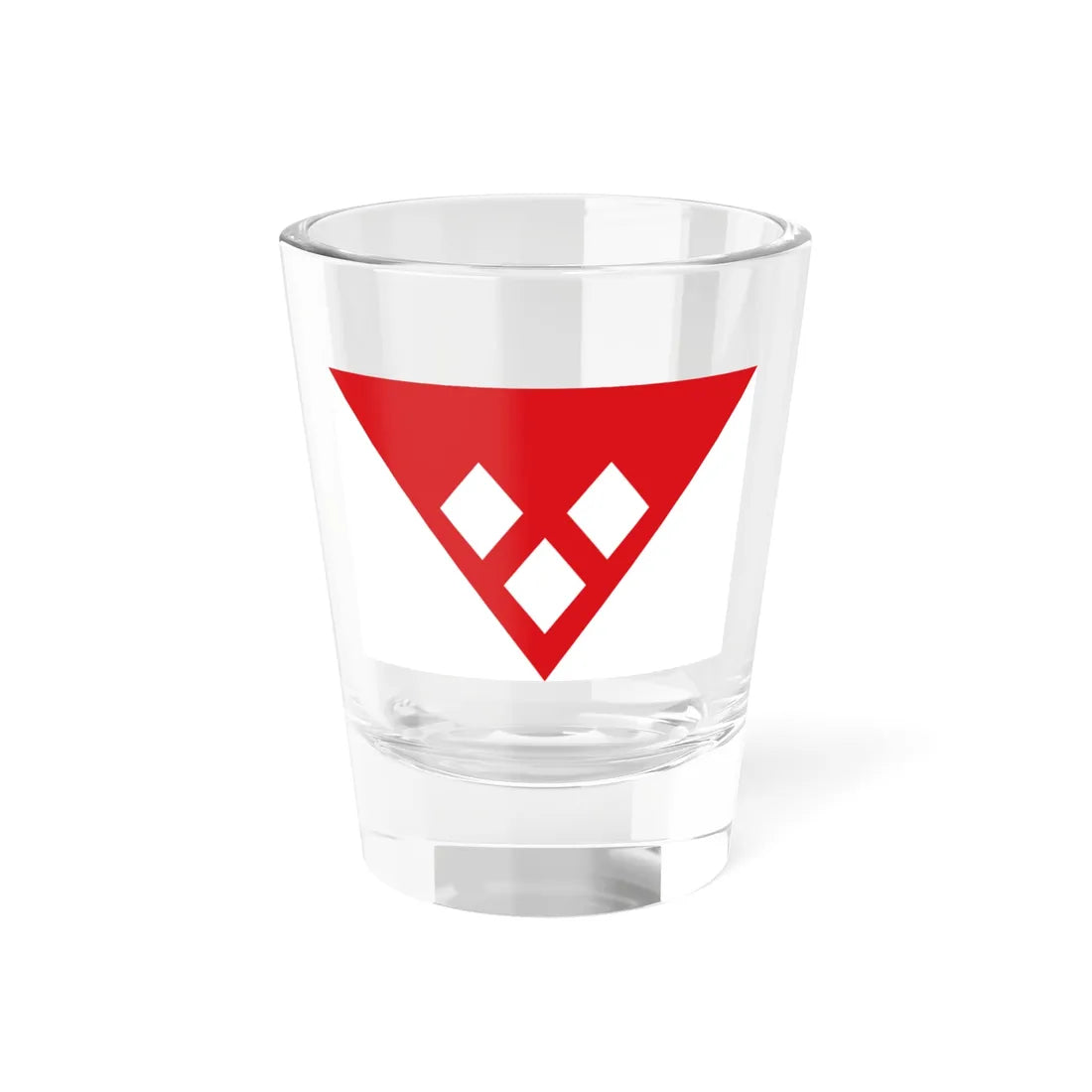 Flag of Rijkevorsel (Belgium) Shot Glass 1.5oz 1.5oz - Go Mug Yourself
